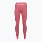 Legginsy treningowe damskie Nike Pro Seamless High Waisted 7/8 peony/white