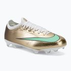 Buty piłkarskie dziecięce Nike Jr. Vapor 17 Pro "Kylian Mbappé" Jr FG Metallic Gold/Green Glow