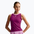 Koszulka tenisowa dziecięca Nike Court Advantage true berry/white