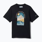 Koszulka dziecięca Columbia Valley Creek II Graphic black/cozy coastline