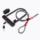 Zapięcie rowerowe Zefal K-Traz U11 Cable Level 11 U-Lock black