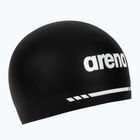 Czepek pływacki arena 3D Soft black