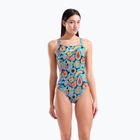 Strój pływacki jednoczęściowy damski arena Fruits Lace Plus Back multi/turquoise / multi