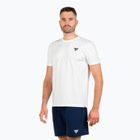 Koszulka tenisowa męska Tecnifibre Graphic Tee Stretch white