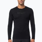 Longsleeve trekkingowy męski Millet Ubic Wool LS Pullover black