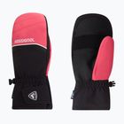 Rękawice narciarskie dziecięce Rossignol Tech Impr M tea rose