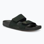 Klapki męskie Quiksilver Rivi Leather Double Adjust black 1