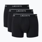 Bokserki męskie Lacoste 5H3202 Microfibra Negro 3 pack black
