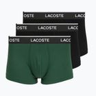 Bokserki męskie Lacoste 5H1300 3 pack black/green