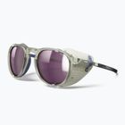 Okulary przeciwsłoneczne Julbo Millenium Polarized HD shiny trans army green/white/blue