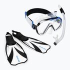 Zestaw do snorkelingu Aqualung Compass Set black/white