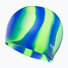 Czepek pływacki TYR Multi-Color Silicone green/blue multi