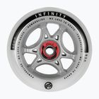 Kółka do rolek Powerslide Infinity RTR ABEC9/Spacer 4 szt. grey