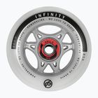 Kółka do rolek Powerslide Infinity 80 RTR ABEC9/Spacer 4 szt. grey
