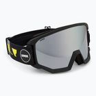 Gogle narciarskie UVEX Athletic CV black matt/mirror silver green