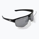 Okulary przeciwsłoneczne UVEX Axos Set black matt/mirror silver/clear