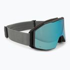 Gogle narciarskie UVEX Gravity FM rhino matt/mirror ice/green/clear