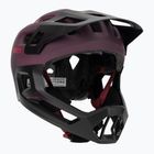 Kask rowerowy dziecięcy UVEX React Fullface Jr cranberry matt