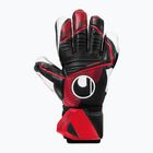 Rękawice bramkarskie uhlsport Powerline Supersoft czarne/czerwone/białe