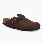 Klapki BIRKENSTOCK Boston SFB LEOI Narrow habana