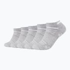 Skarpety SKECHERS Mesh Ventilation Sneaker 5 par fog melange