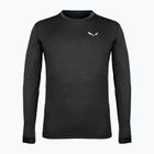 Longsleeve trekkingowy męski Salewa Puez Melange Dry black out melange