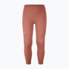 Spodnie termoaktywne dziecięce Salewa Zebru Medium Warm AMR etruscan red
