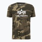 Koszulka męska Alpha Industries Basic Camo olive camo