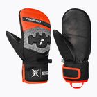 Rękawice narciarskie dziecięce Reusch Worldcup Warrior Prime R-Tex XT Mitten black/silver/fluo red