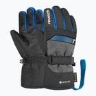 Rękawice narciarskie dziecięce Reusch Rocket GORE-TEX black/black melange/brilliant blue