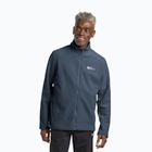Bluza polarowa męska Jack Wolfskin Winterstein Fz midnight sky