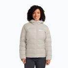 Kurtka puchowa damska Jack Wolfskin Ather Down Hoody pale sand