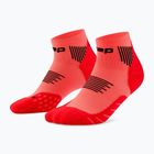Skarpety kompresyjne męskie CEP Run Low Cut 5.0 neon coral