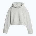 Bluza damska Puma Hyrox World Cropped Hoodie light grey