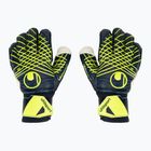 Rękawice bramkarskie uhlsport Prediction Soft Flex Frame black/white/fluo orange