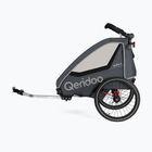 Przyczepka rowerowa Qeridoo Qupa 2 gray