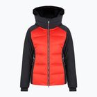 Kurtka narciarska damska Descente Mary electric red/black