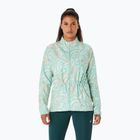 Kurtka do biegania damska ASICS Road Lite-Show Packable oasis green/multi color