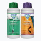 Zestaw do pielęgnacji odzieży i sprzętu outdoor Nikwax Tech Wash + TX-Direct 2 x 1000 ml