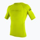 Koszulka do pływania męska O'Neill Basic Skins Rash Guard lime