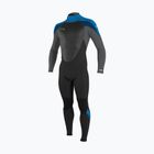 Pianka do pływania dziecięca O'Neill Youth Epic 3/2 mm Back Zip Full black/graphite/bali blue/deep sea