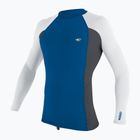 Longsleeve do pływania męski O'Neill Premium Skins Rash Guard deep sea/graphite/white