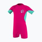 Kombinezon kąpielowy dziecięcy O'Neill Child Basic Skins UV Spring IT4 watermelon/light aqua/white