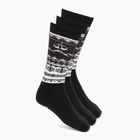 Skarpety narciarskie Surfanic Pro Tech 3 pak Fairisle black