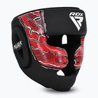 Kask bokserski RDX New Aura F17 Head black/red