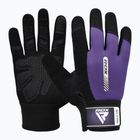 Rękawiczki treningowe RDX W1F Full Finger purple