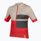 Koszulka rowerowa męska Endura FS260 Print pomegranate