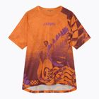 Koszulka rowerowa męska Endura Singletrack Print end orange