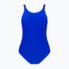 Strój pływacki jednoczęściowy damski Nike Logo Tape Fastback hyper royal