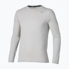 Longsleeve do biegania męski Mizuno Core Impulse Tee vapor silver